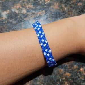 Blue bracelet